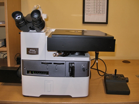 Mikroskop metalograficzny NIKON Eclipse MA-200 o zakresie powiększeń od10 do 3000×